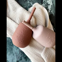 Adita Silicone Cup With Straw VARIOUS COLOURS