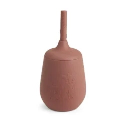Adita Silicone Cup With Straw VARIOUS COLOURS