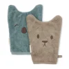 Agnes face cloth 2 pack - Cinder/Lead