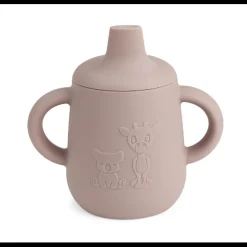 Aiko Silicone Cup With Sippy Lid VARIOUS COLOURS