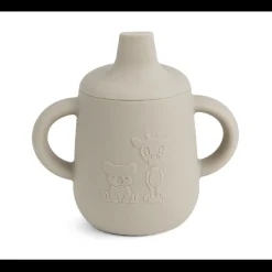 Aiko Silicone Cup With Sippy Lid VARIOUS COLOURS