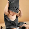 Aki Hooded Baby Towel VARIOUS COLOURS