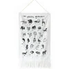 Animal Alphabet Printed Tapestry