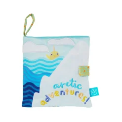 Arctic Adventure Fabric Washable Bath Book