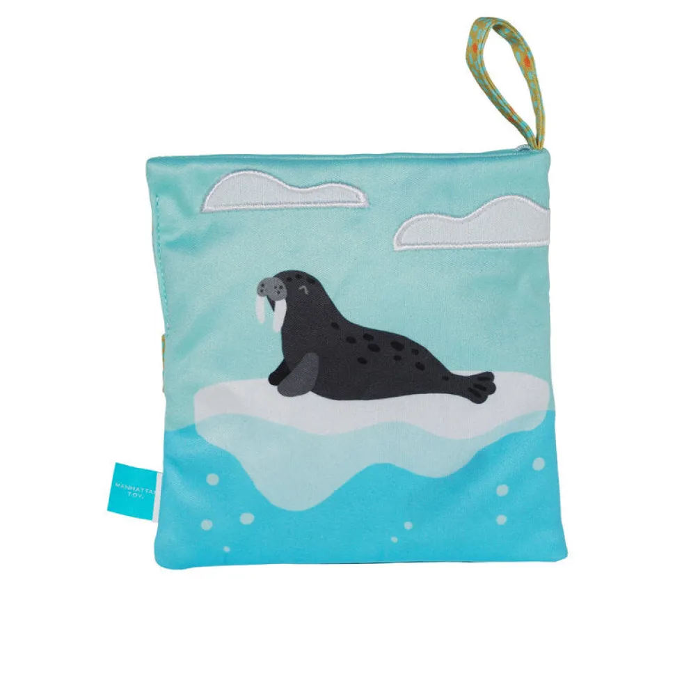 Arctic Adventure Fabric Washable Bath Book