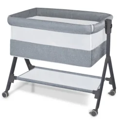 Aria Bedside Bassinet - Graphite