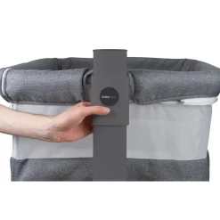 Aria Bedside Bassinet - Graphite