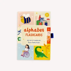 A-Z Illustrated Alphabet Flashcards