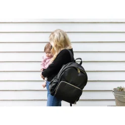 Baby Bag Backpack - Vegan Leather