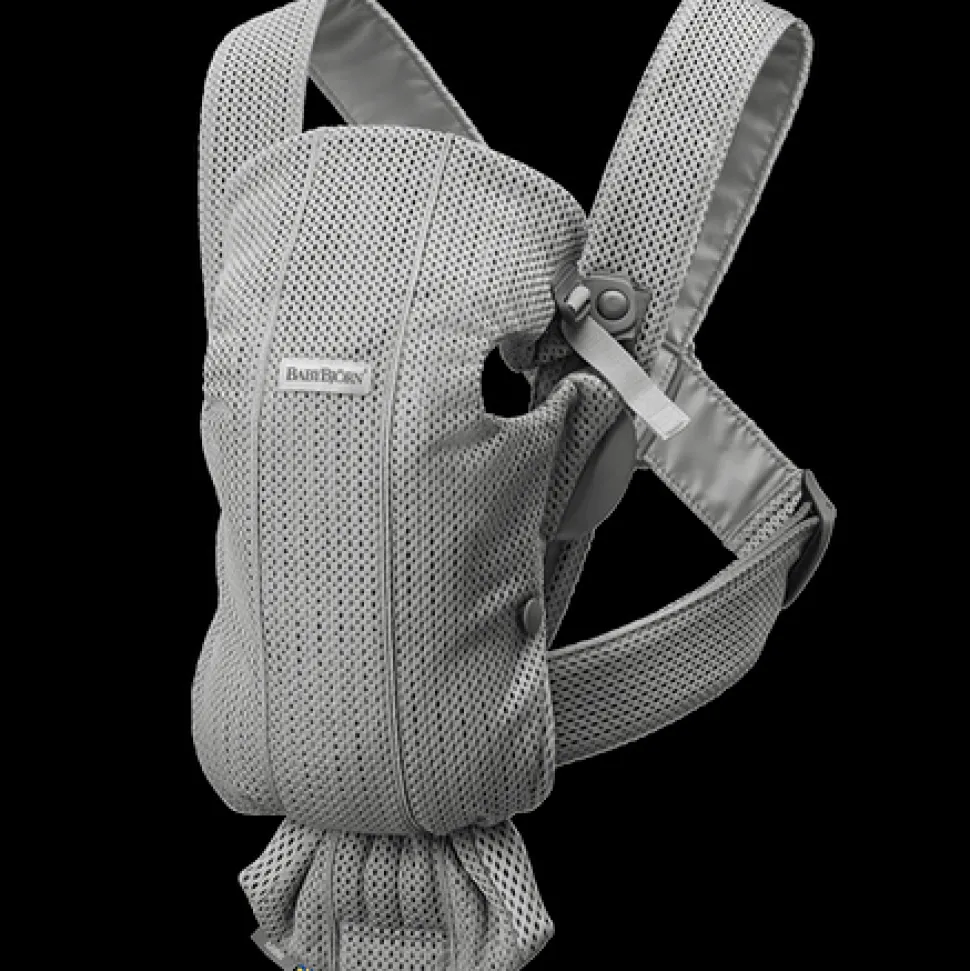 Baby Carrier Mini 3D Mesh - Light Grey