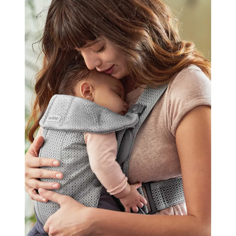 Baby Carrier Mini 3D Mesh - Light Grey