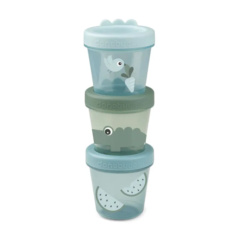 Baby Food Container 3-pack VARIOUS COLOURS