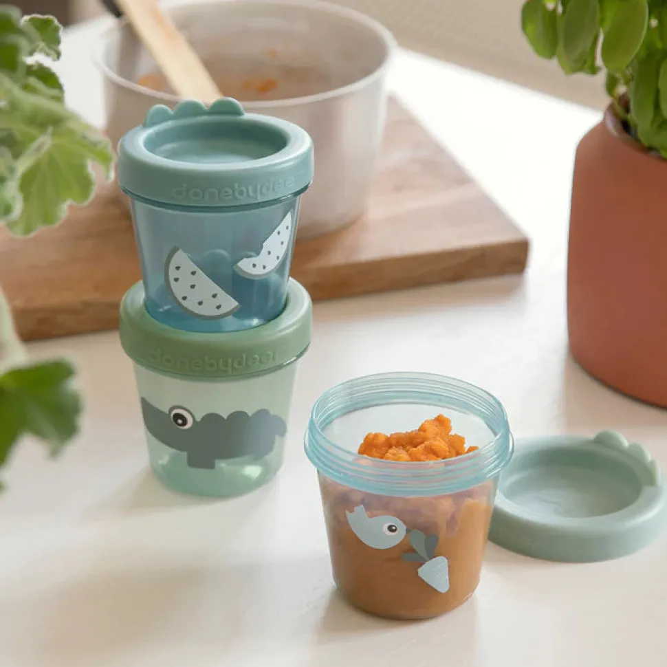 Baby Food Container 3-pack VARIOUS COLOURS