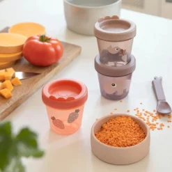 Baby Food Container 3-pack VARIOUS COLOURS