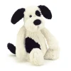 Bashful Black & Cream Puppy VARIOUS SIZES