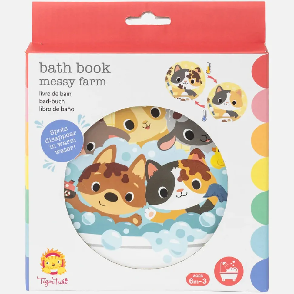 Bath Book - Messy Farm