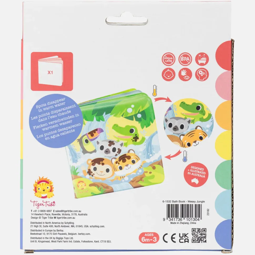 Bath Book - Messy Jungle