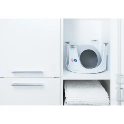 Bath Ring Seat - Light Grey