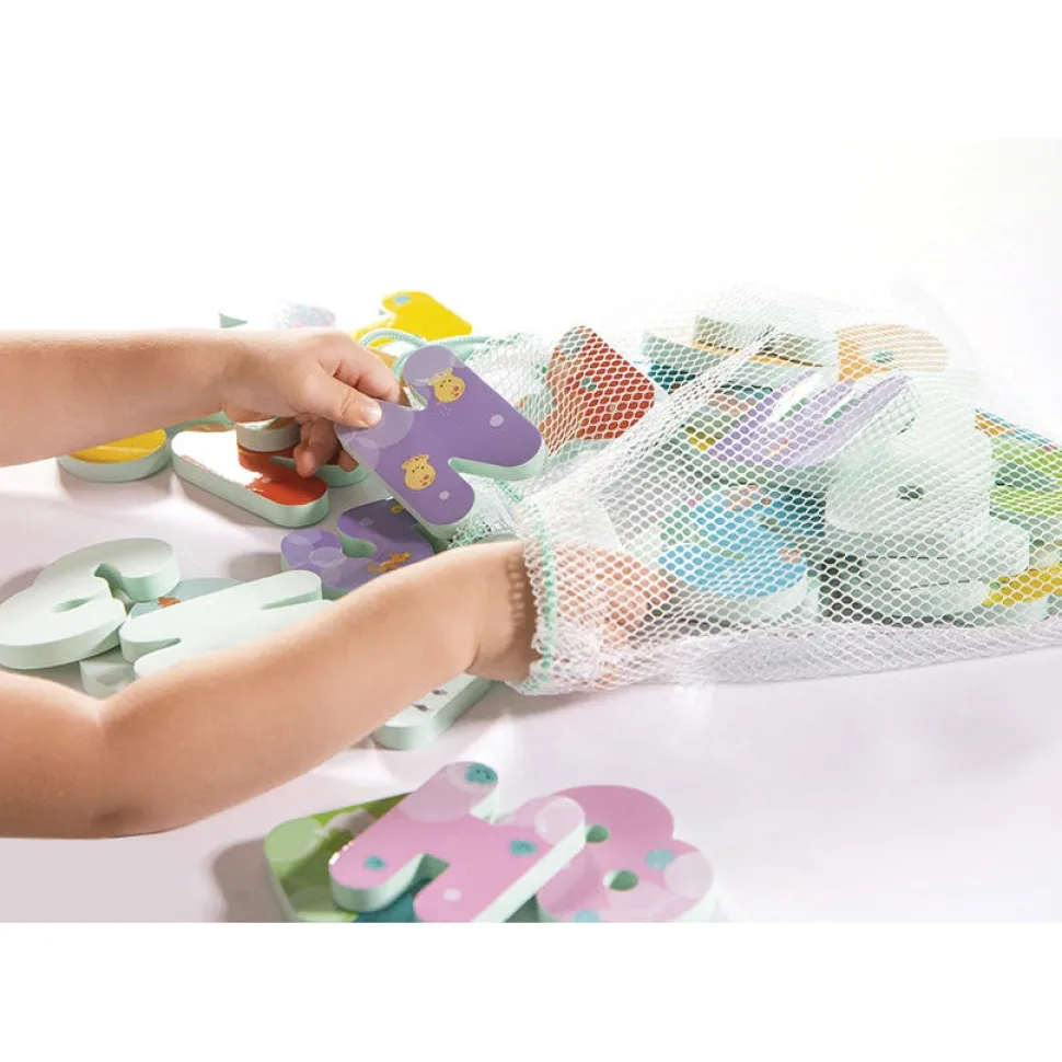 Bath Time Letters and Numbers
