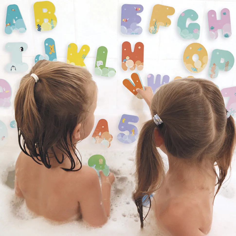 Bath Time Letters and Numbers