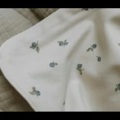 Blueberry Jersey Baby Blanket