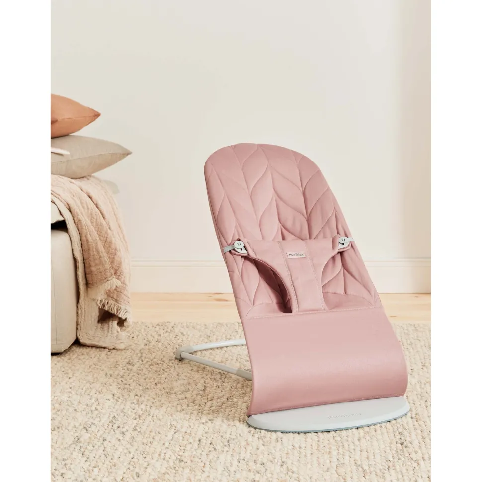 Bouncer Bliss Cotton Petal Quilt - Dusty Pink