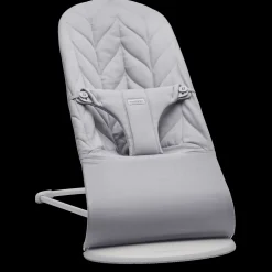 Bouncer Bliss Woven Petal Quilt - Light Grey