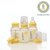 Breastmilk Bottle 150ml with Wide Base Slow Flow Teat - 3 pack
