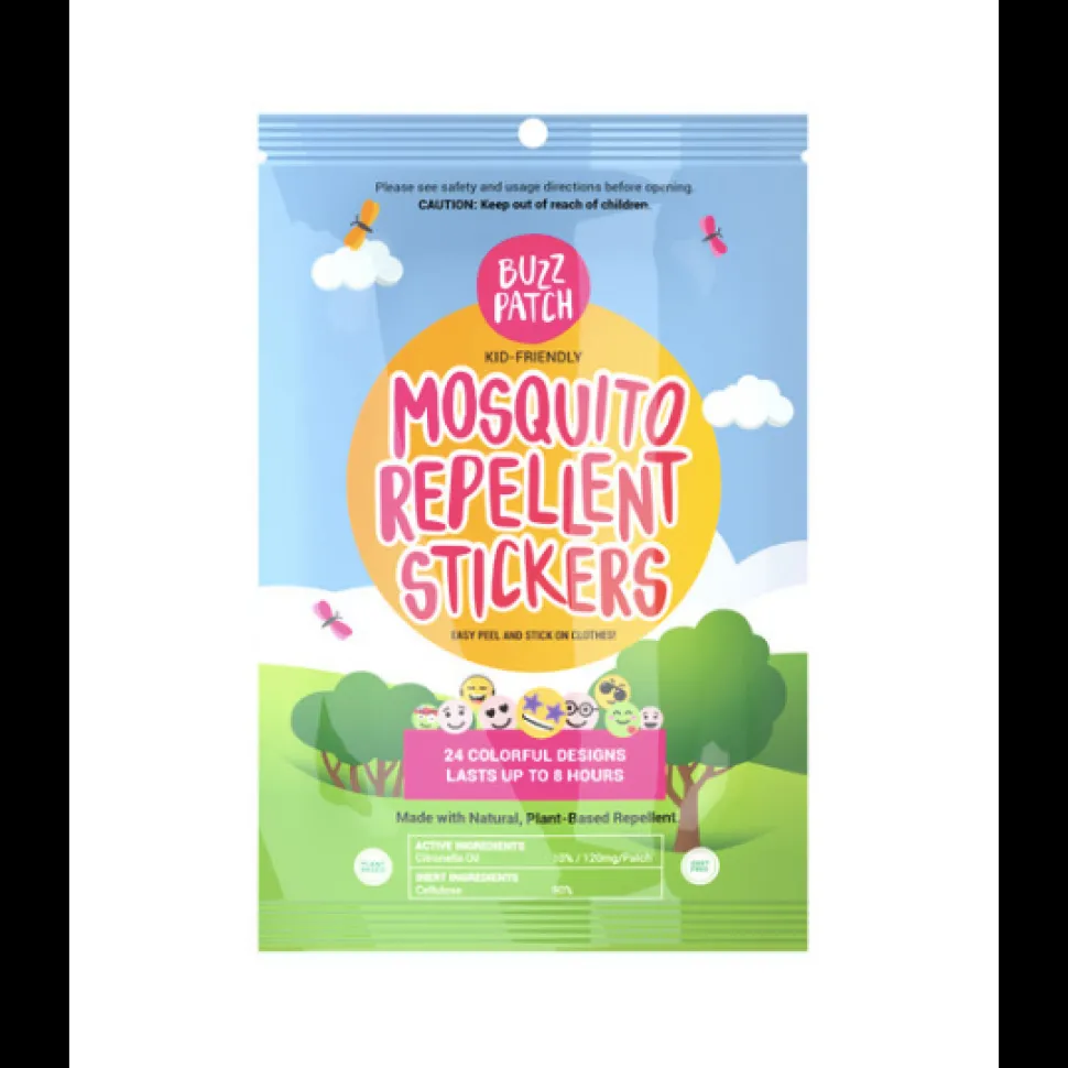 BuzzPatch Organic Mosquito Repellent Stickers x 24 Pack