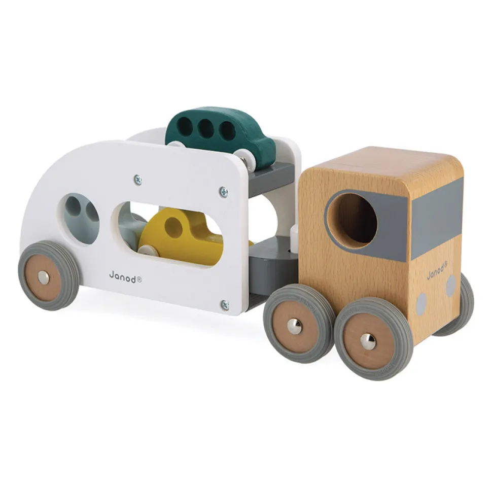 Car Carrier with Vehicles