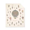 Cashmere Blanket - Hot Air Balloon