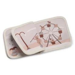Chris Bath Book - Cream Carnival Train
