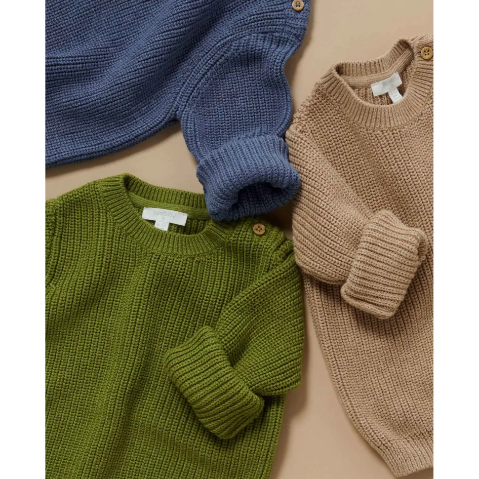 Classic Rib Jumper VARIOUS COLOURS