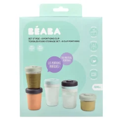 Clip Portions Food Storage Toddler Set 150ml/250ml