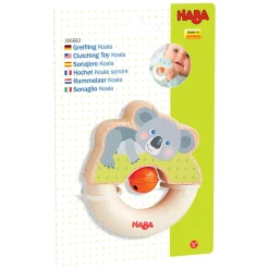 Clutching Toy Wooden Koala