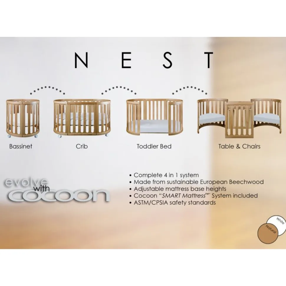 COCOON Nest 4 in 1 + Mattress Set