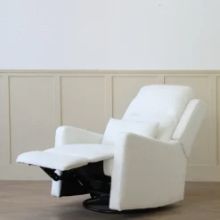 COCOON Rio Recliner Glider Chair In Boucle