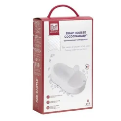 Cocoonababy Nest Fitted Sheet - White