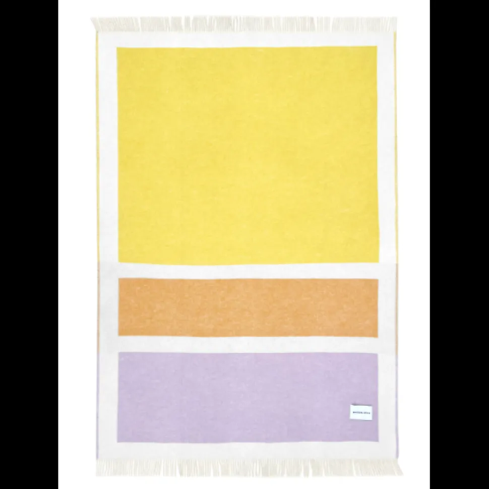 Colorblock Blanket No.1 - Purple