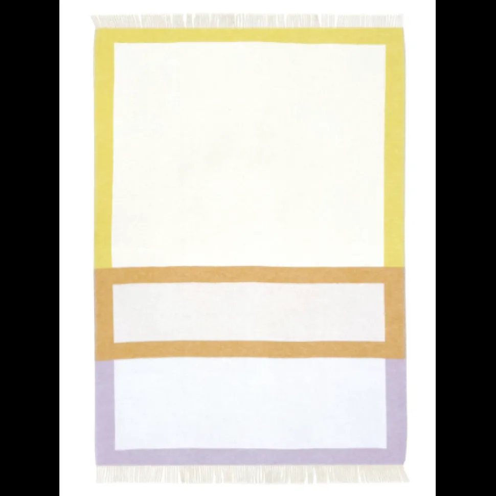 Colorblock Blanket No.1 - Purple