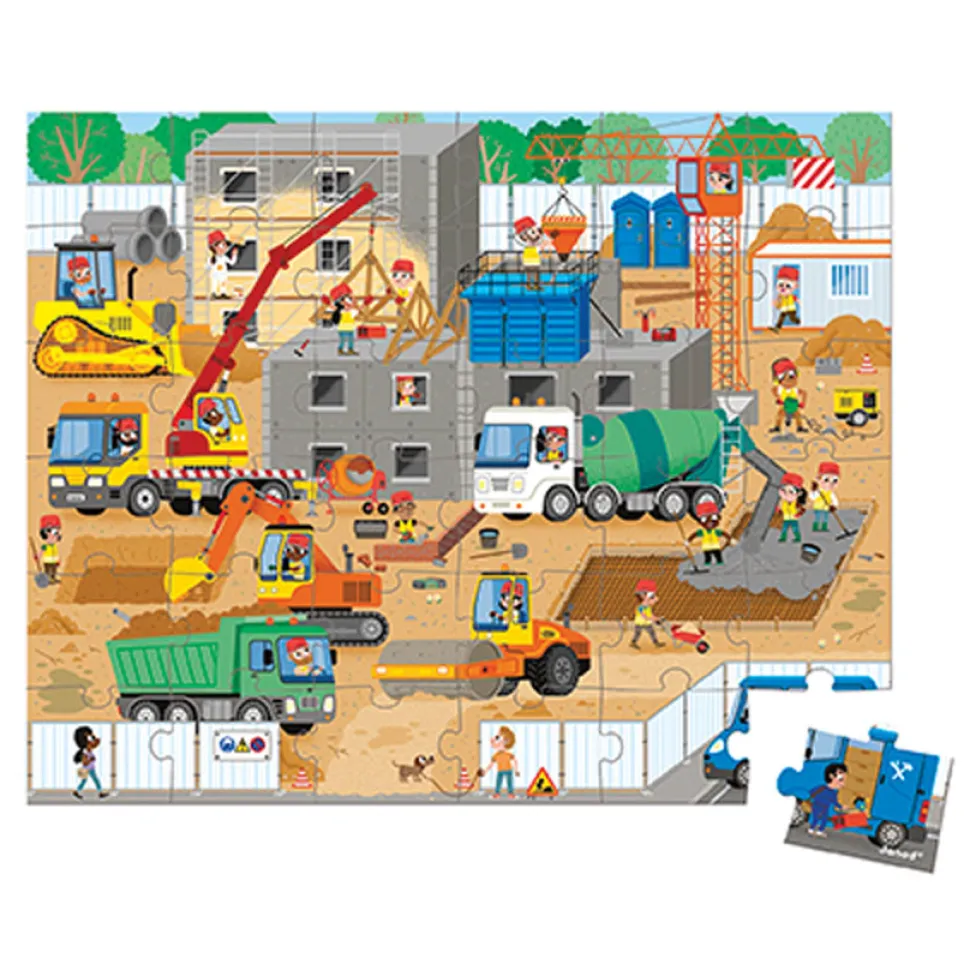 Construction Site Puzzle