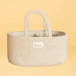 Cotton Rope Nappy Caddy Organiser
