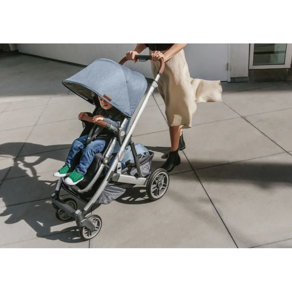 CRUZ V2 + FREE SNUG SEAT + CUP HOLDER - Gregory (Blue Melange)