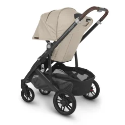 CRUZ V2 + FREE SNUG SEAT + CUP HOLDER - Liam (Oat Melange/carbon/chestnut leather) PRE ORDER APRIL