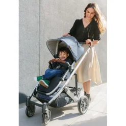 CRUZ V2 + FREE SNUG SEAT + CUP HOLDER - Gregory (Blue Melange)