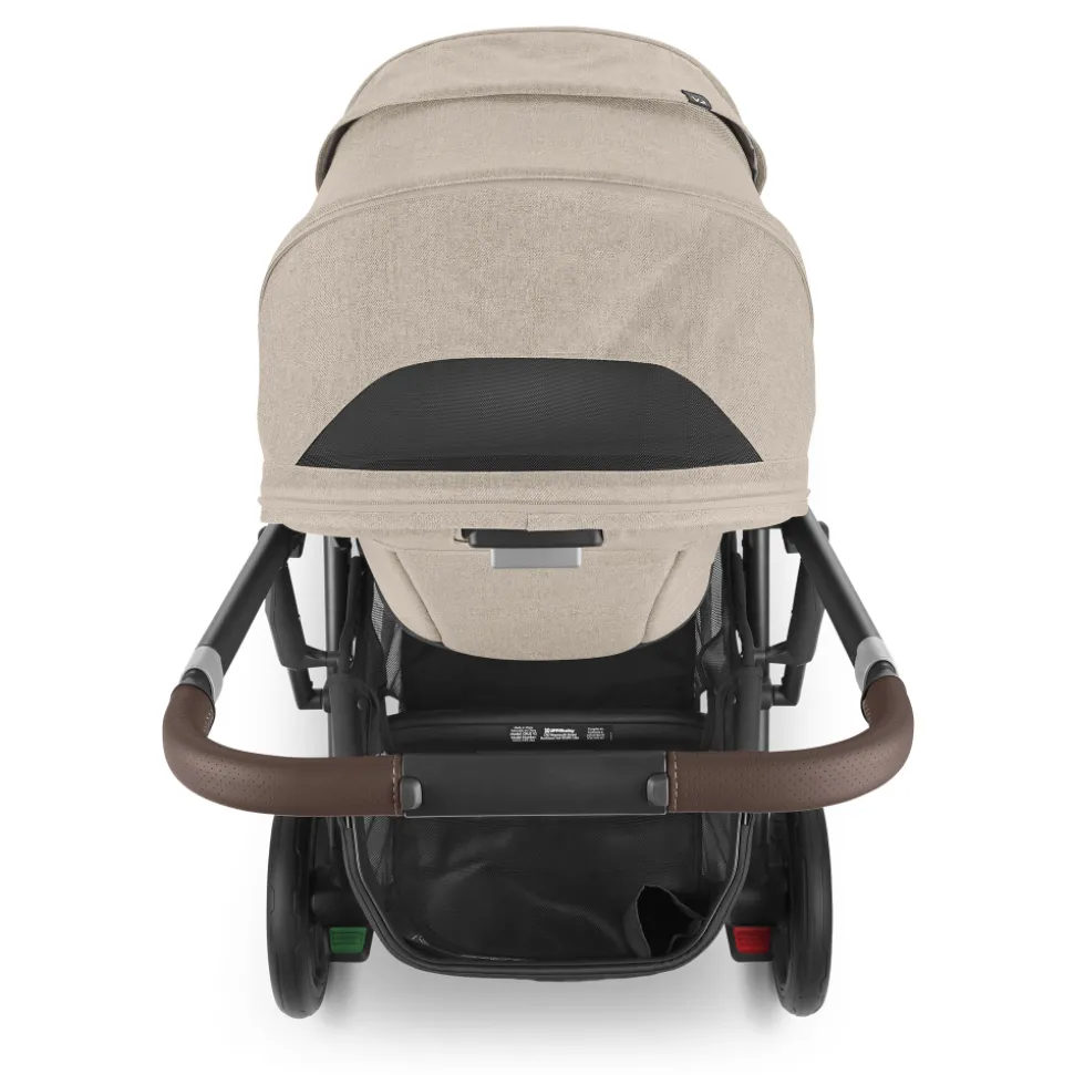 CRUZ V2 + FREE SNUG SEAT + CUP HOLDER - Liam (Oat Melange/carbon/chestnut leather) PRE ORDER APRIL