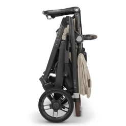 CRUZ V2 + FREE SNUG SEAT + CUP HOLDER - Liam (Oat Melange/carbon/chestnut leather) PRE ORDER APRIL
