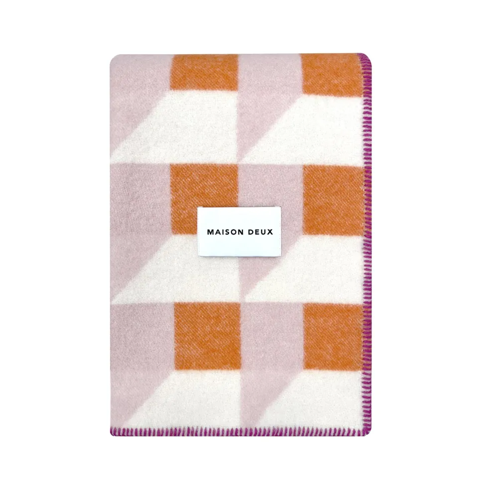 Cubics Blanket VARIOUS COLOURS
