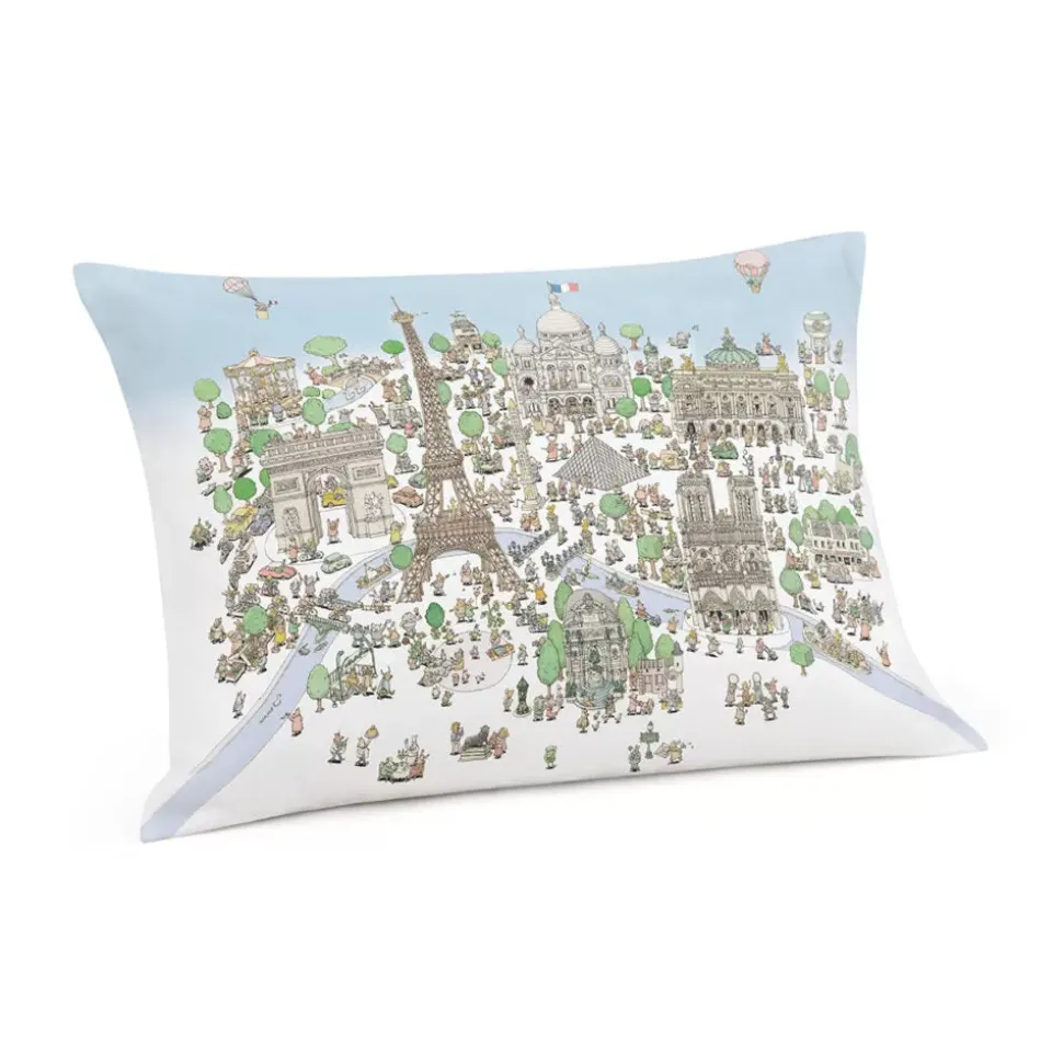 Cushion Satin - Paris