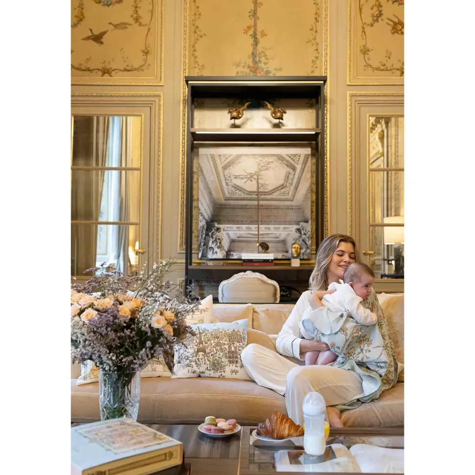 Cushion Satin - Paris